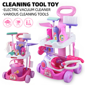 Pretend Play Toy Plastic Kids Role Play Cleaning Tool Toy Educational Kids Pretend Play Household Toy