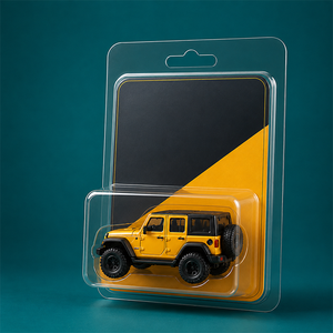 Wholesale Custom Clear Plastic Blister Packaging Clamshell Pack For Toy Cars Figures And Accessories