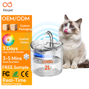 Smart Automatic Pet Water Fountain 2L Recirculate Filtering Dispenser