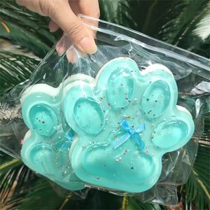 Handmade Rubber Big Cat Paw Squeeze Fidget Toy