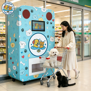 Automatic Pet Washing and Drying Machine Commercial Self Service Dog Grooming Station